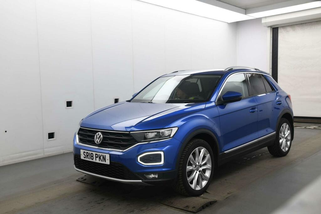 Volkswagen T-Roc 1.5 Tsi Evo Sel Euro 6 Ss SR18PKN Blue #2