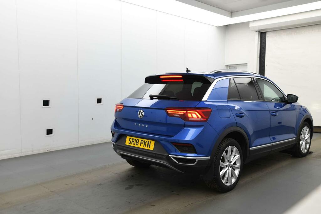 Volkswagen T-Roc 1.5 Tsi Evo Sel Euro 6 Ss SR18PKN Blue #4