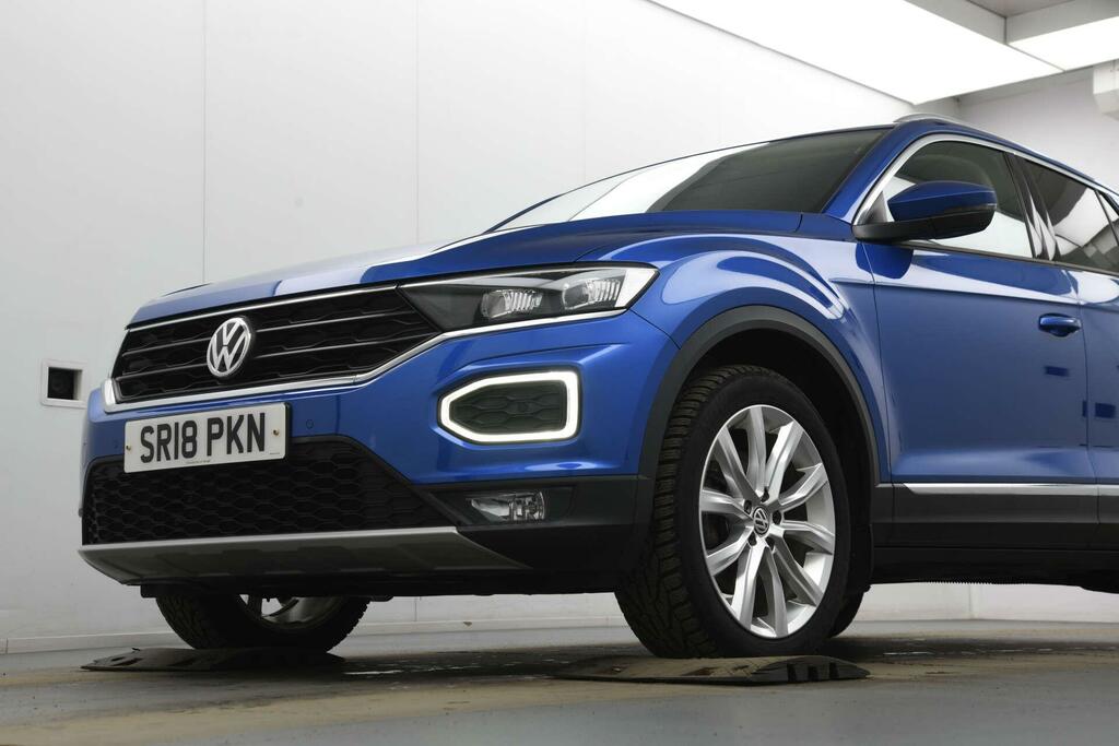 Volkswagen T-Roc 1.5 Tsi Evo Sel Euro 6 Ss SR18PKN Blue #5