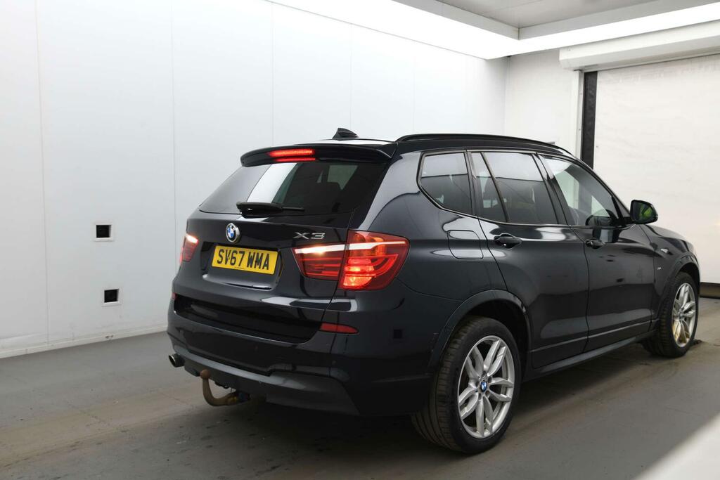 BMW X3 2.0 20D M Sport Xdrive Euro 6 Ss SV67WMA Black #3