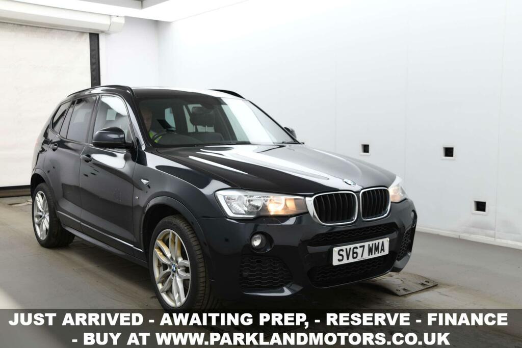 BMW X3 2.0 20D M Sport Xdrive Euro 6 Ss Black