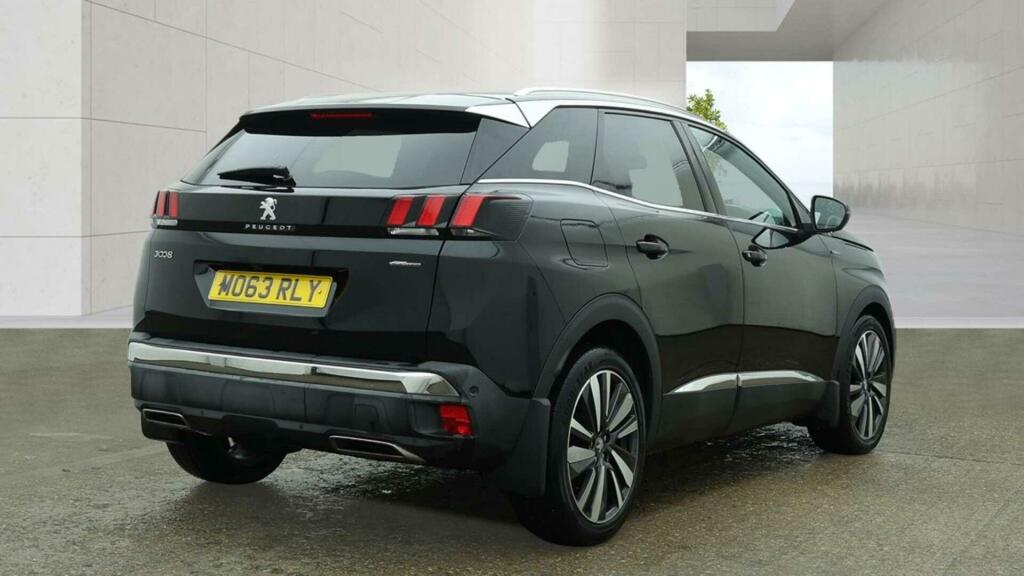 Peugeot 3008 1.6 Bluehdi Gt Line Premium Eat Euro 6 Ss Black #3