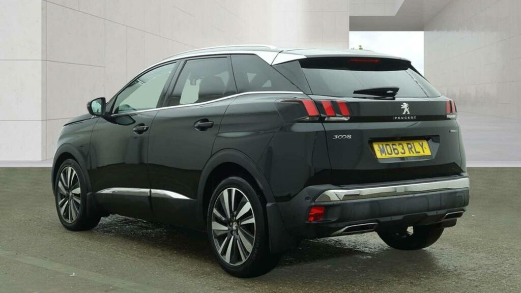 Peugeot 3008 1.6 Bluehdi Gt Line Premium Eat Euro 6 Ss Black #2