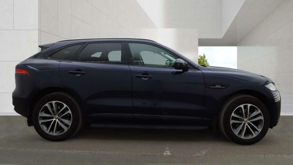 Jaguar F-Pace 2.0 D180 R-sport Awd Euro 6 Ss WR16OUJ Blue #4