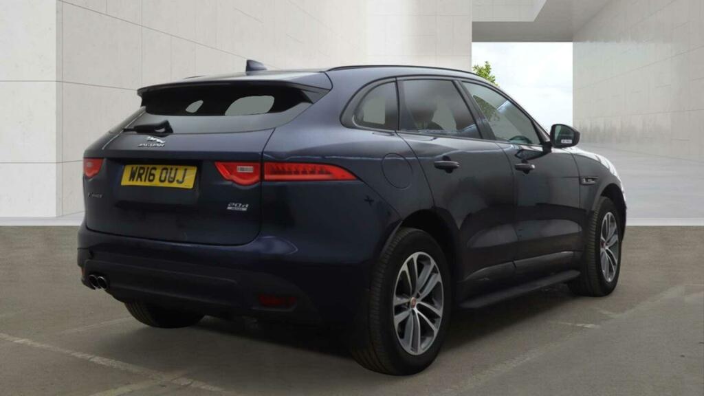Jaguar F-Pace 2.0 D180 R-sport Awd Euro 6 Ss WR16OUJ Blue #3