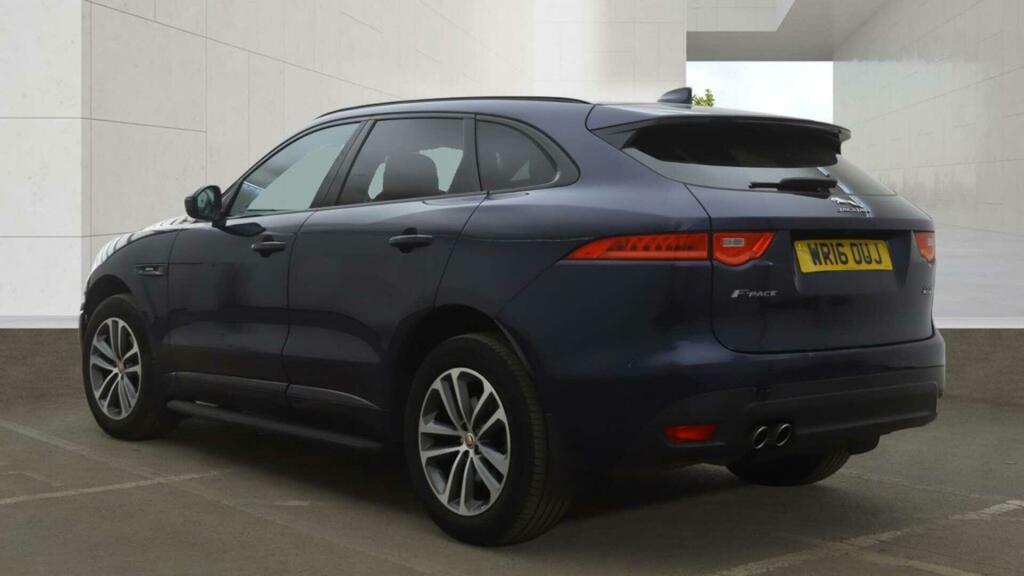 Jaguar F-Pace 2.0 D180 R-sport Awd Euro 6 Ss WR16OUJ Blue #2