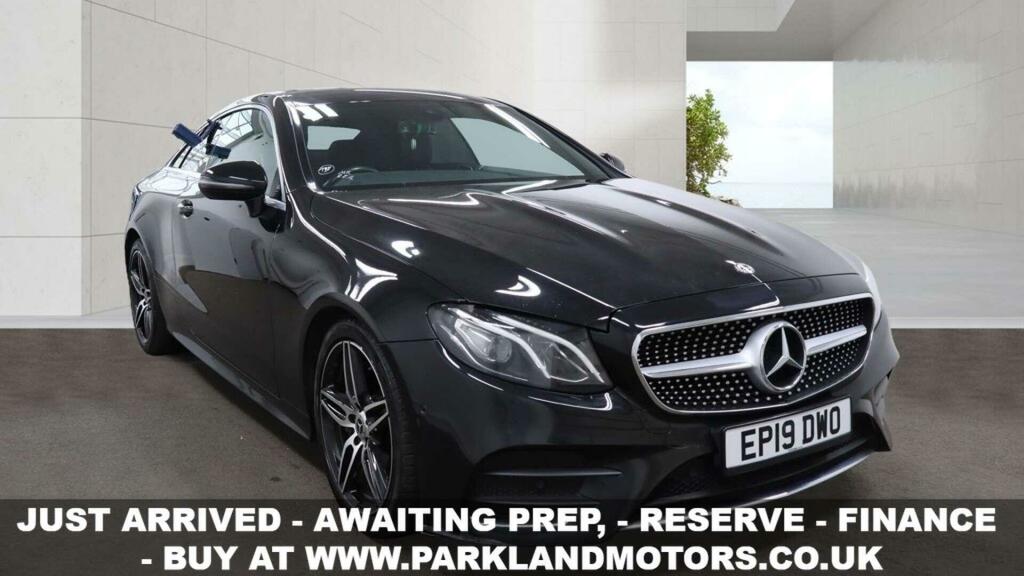 Mercedes-Benz E Class 2.0 E220d Amg Line G-tronic Euro 6 Ss Black