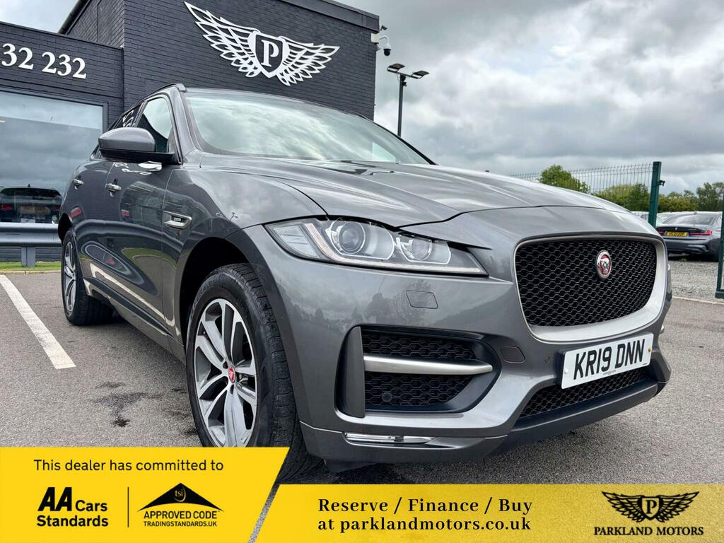 Jaguar F-Pace 2.0 D180 R-sport Awd Euro 6 Ss Grey