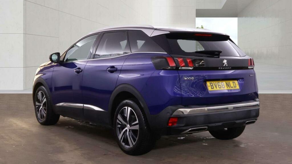 Peugeot 3008 1.5 Bluehdi Gt Line Euro 6 Ss BV68NLD Blue #2