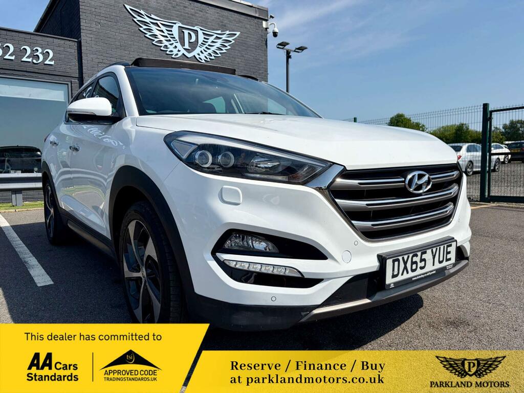 Hyundai Tucson 2.0 Crdi Blue Drive Premium Se Euro 6 Ss White
