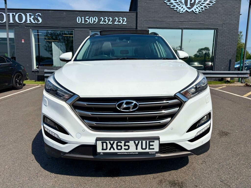 Hyundai Tucson 2.0 Crdi Blue Drive Premium Se Euro 6 Ss White #3