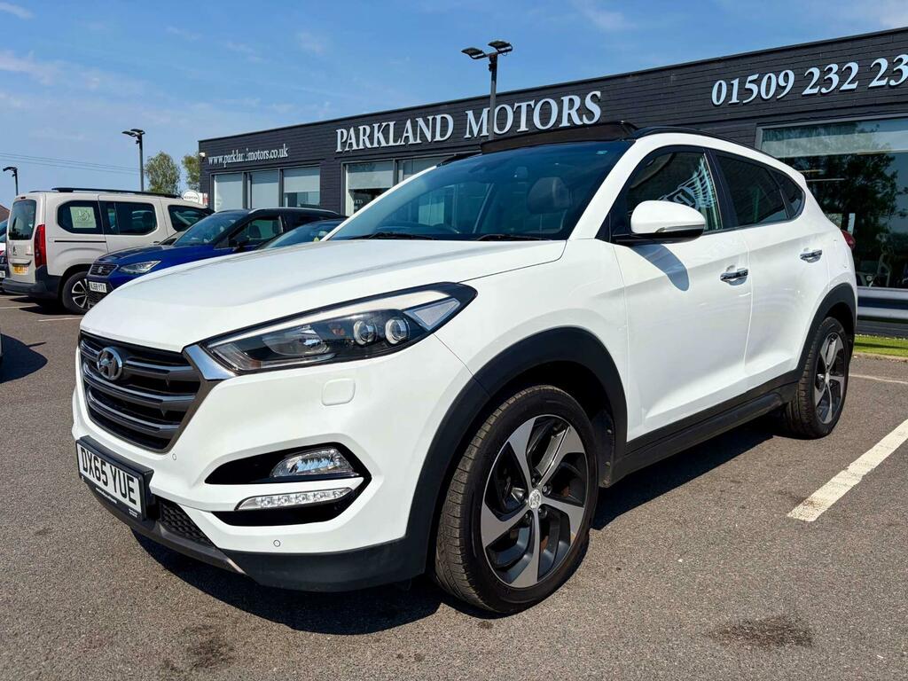 Hyundai Tucson 2.0 Crdi Blue Drive Premium Se Euro 6 Ss White #4