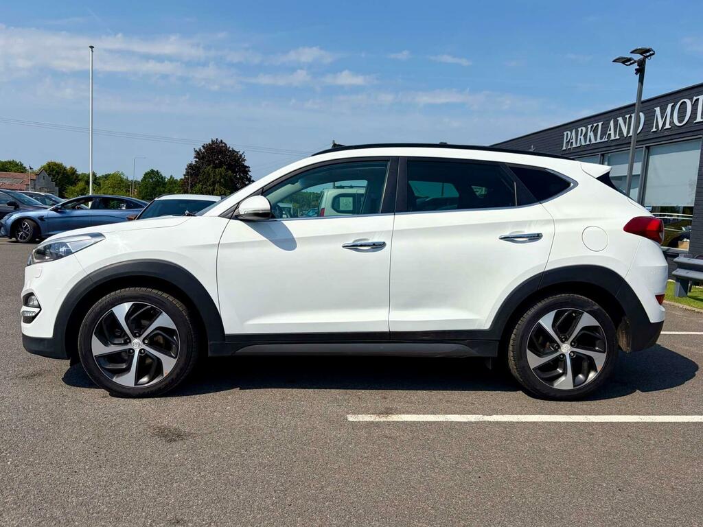 Hyundai Tucson 2.0 Crdi Blue Drive Premium Se Euro 6 Ss White #5