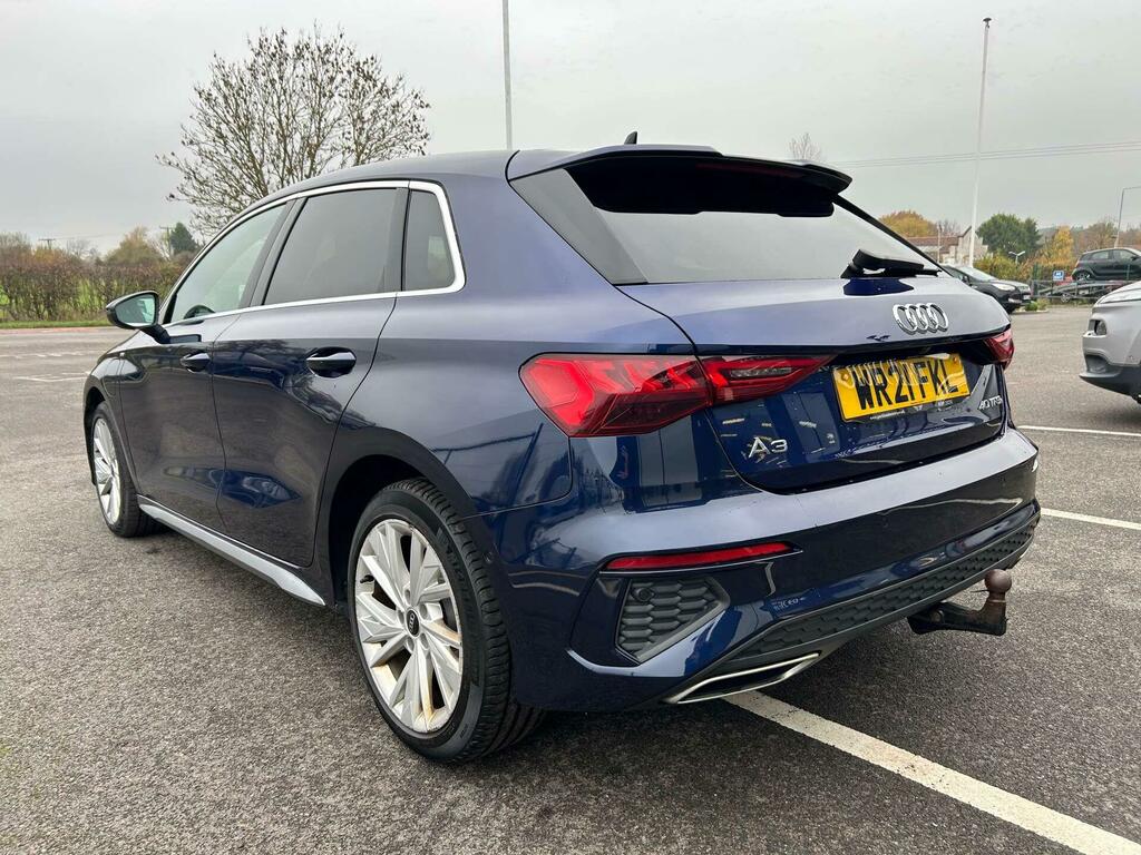 Audi A3 1.4 Tfsie 40 S Line Sportback S Tronic Euro 6 Ss WR21FKL Blue #6