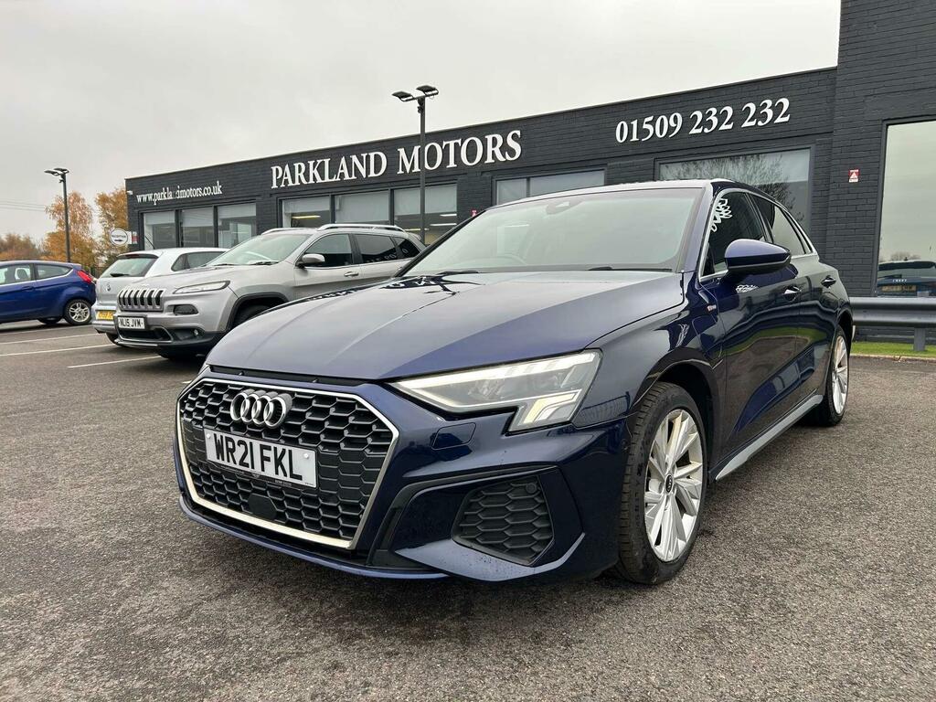 Audi A3 1.4 Tfsie 40 S Line Sportback S Tronic Euro 6 Ss WR21FKL Blue #4