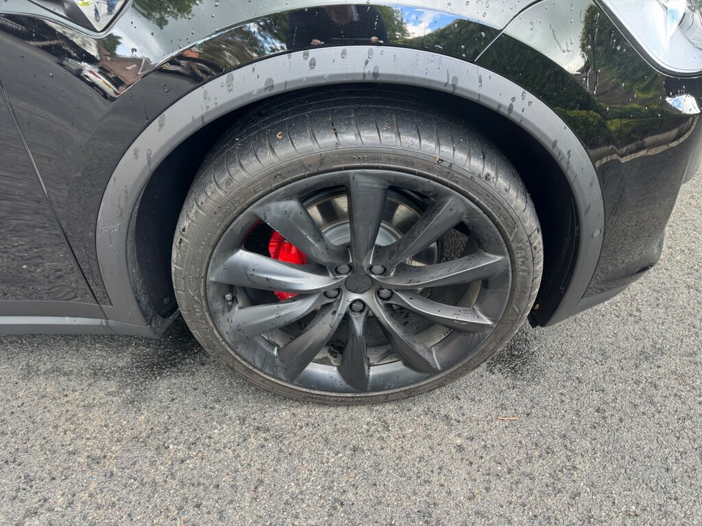 Tesla Model X Hatchback Black #4