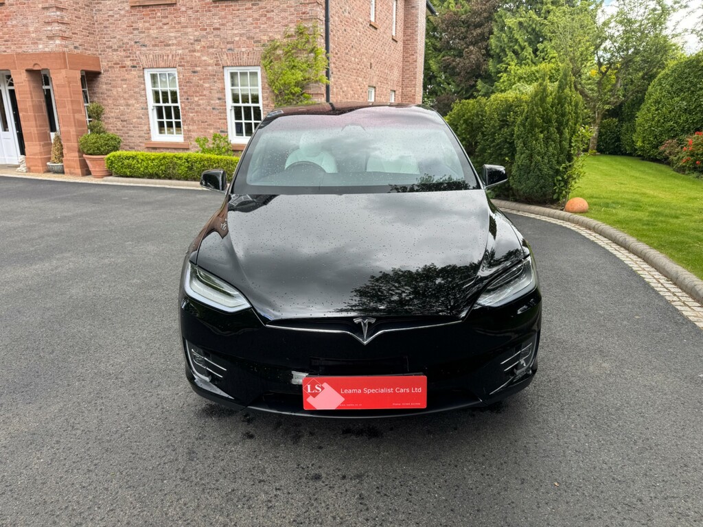 Tesla Model X Hatchback Black #3