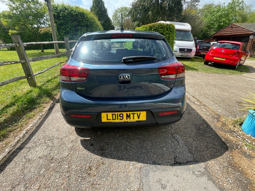 Kia RIO 2 Blue #4