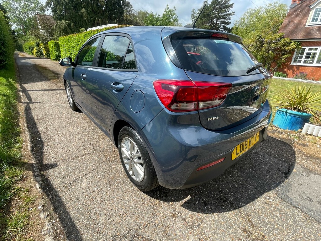 Kia RIO 2 Blue #6