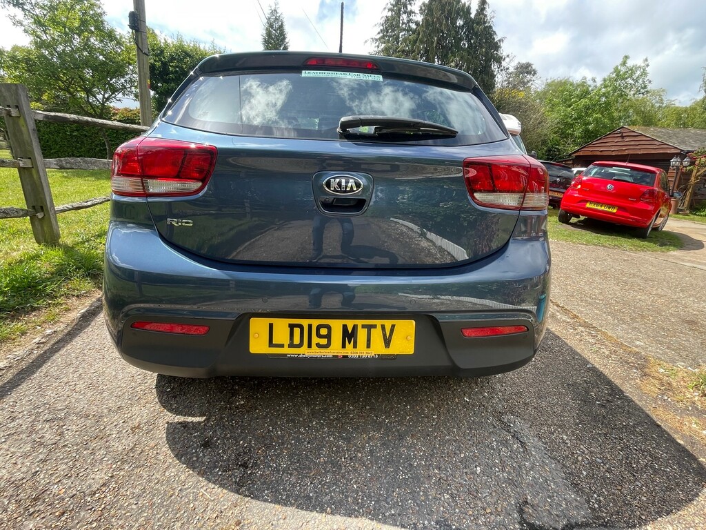 Kia RIO 2 Blue #5