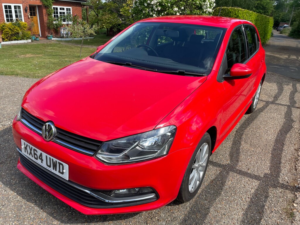 Volkswagen Polo 1.0 Se KX64UWD Red #6