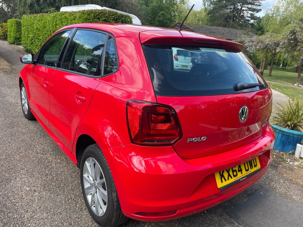 Volkswagen Polo 1.0 Se KX64UWD Red #5