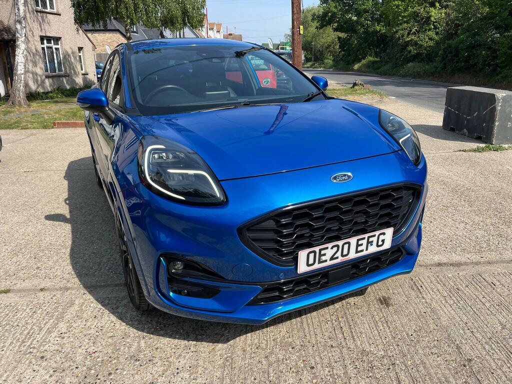 Ford Puma 1.0T Ecoboost Mhev St-line X First Edition Euro 6 OE20EFG Blue #5