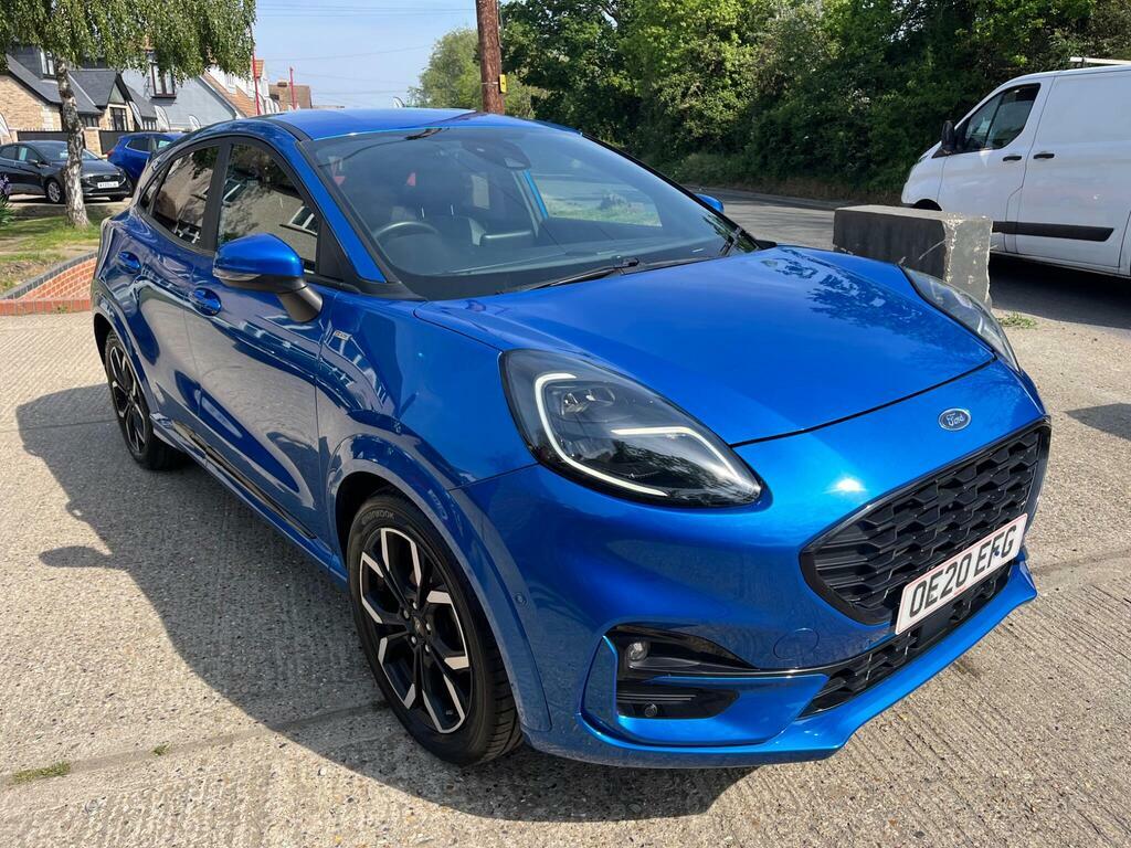 Ford Puma 1.0T Ecoboost Mhev St-line X First Edition Euro 6 Blue