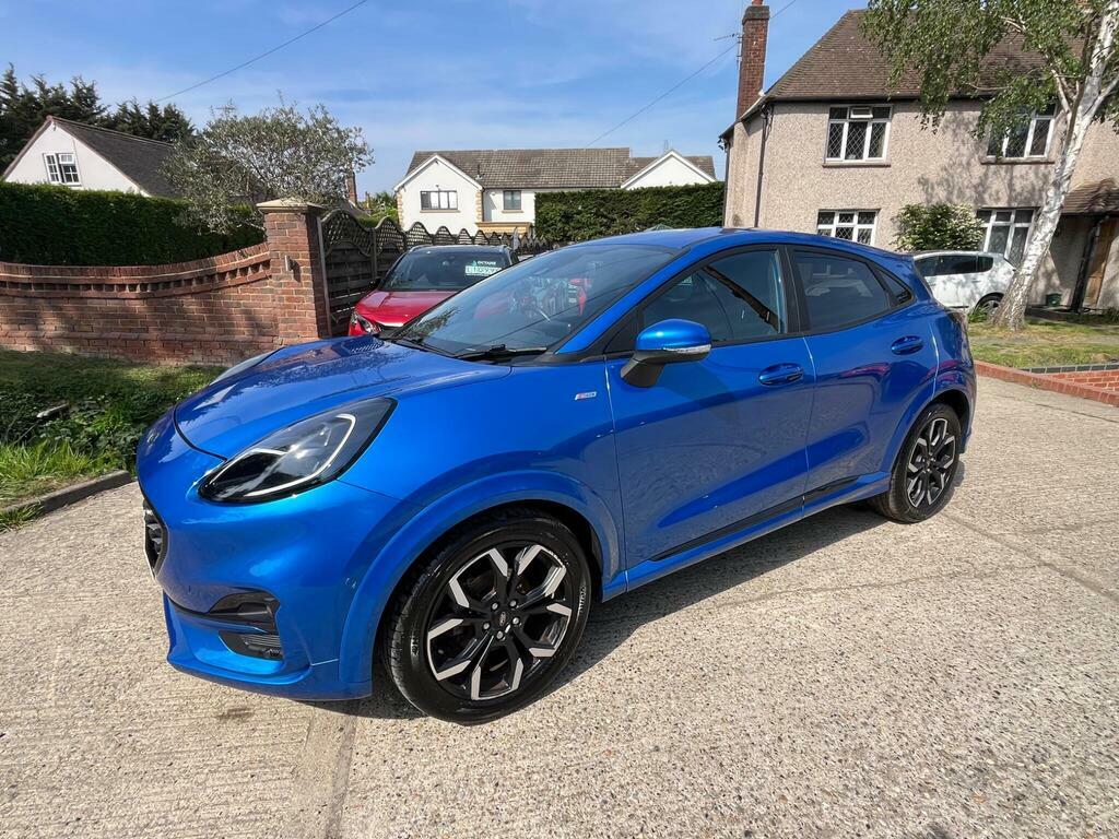 Ford Puma 1.0T Ecoboost Mhev St-line X First Edition Euro 6 OE20EFG Blue #3