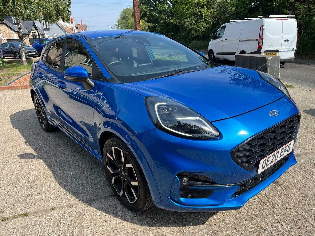 Ford Puma 1.0T Ecoboost Mhev St-line X First Edition Euro 6 OE20EFG Blue #6