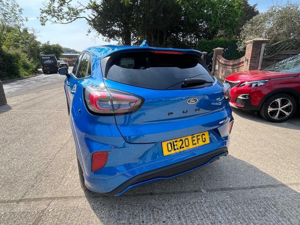 Ford Puma 1.0T Ecoboost Mhev St-line X First Edition Euro 6 OE20EFG Blue #4