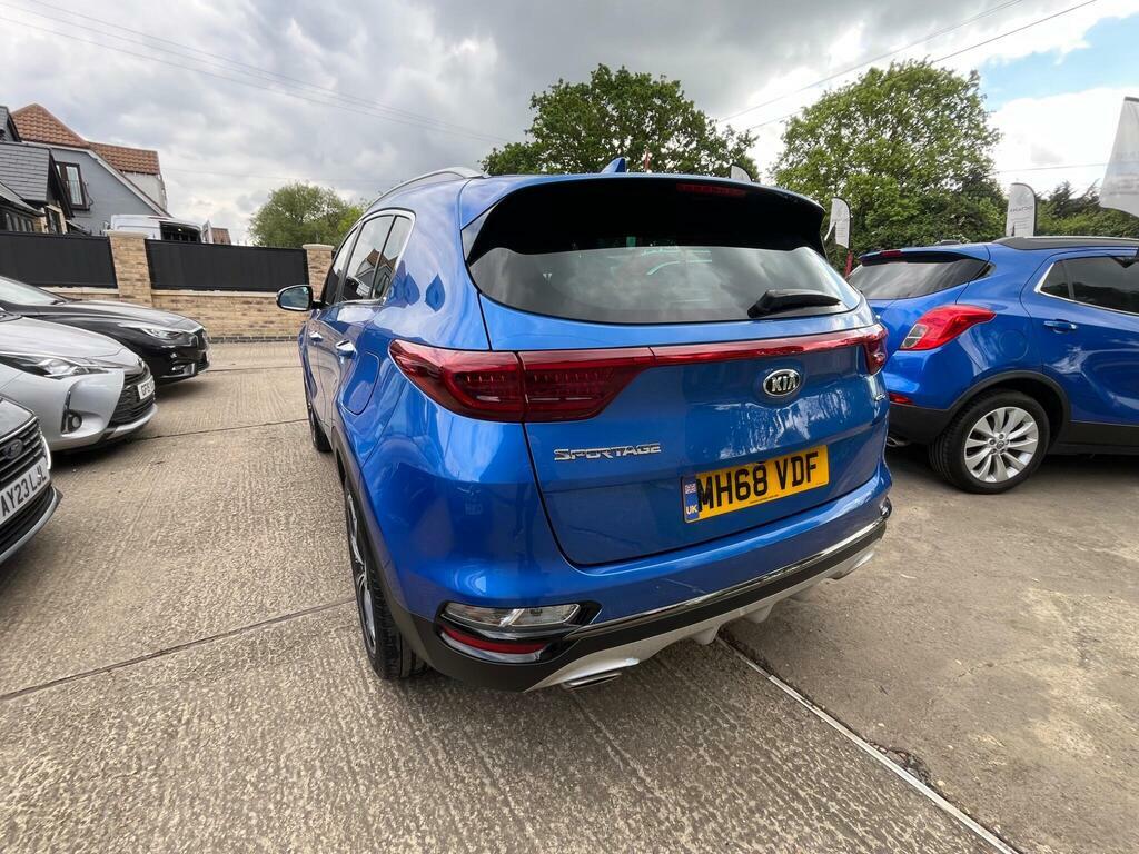 Kia Sportage 1.6 T-gdi Gt-line Euro 6 S S MH68VDF Blue #4