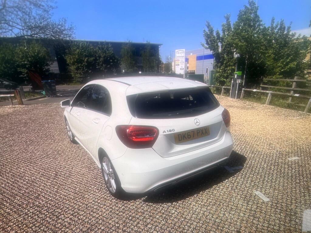 Mercedes-Benz A Class 1.6 A180 Sport Executive 7G-dct Euro 6 S S DK67PXX White #3
