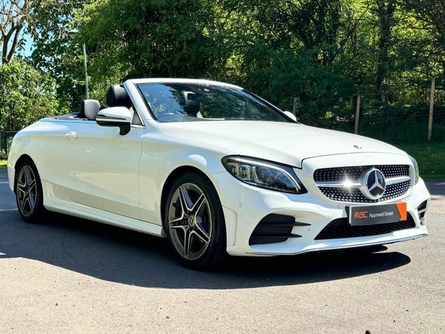 Mercedes-Benz C Class C200 Mhev Amg Line KT68DVM White #5