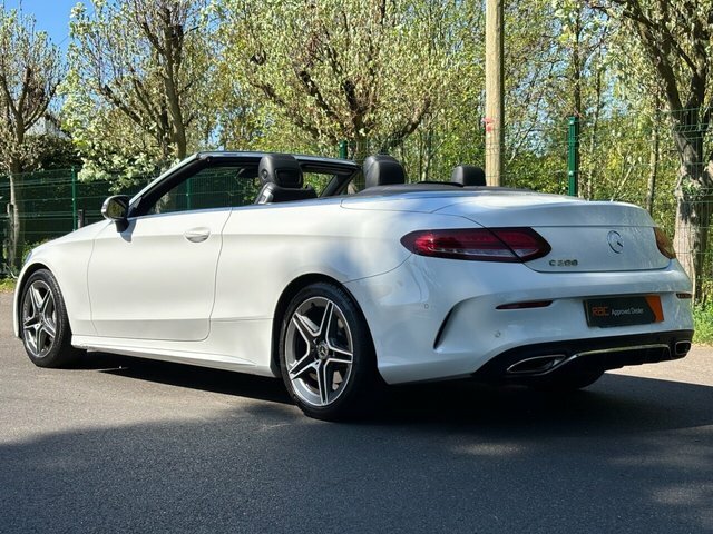 Mercedes-Benz C Class C200 Mhev Amg Line KT68DVM White #6
