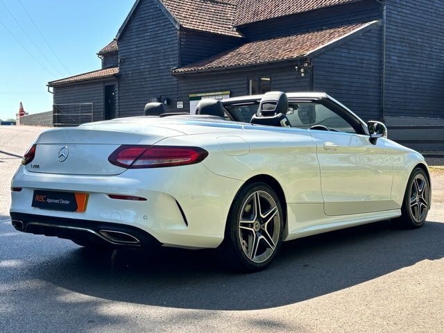 Mercedes-Benz C Class C200 Mhev Amg Line KT68DVM White #4