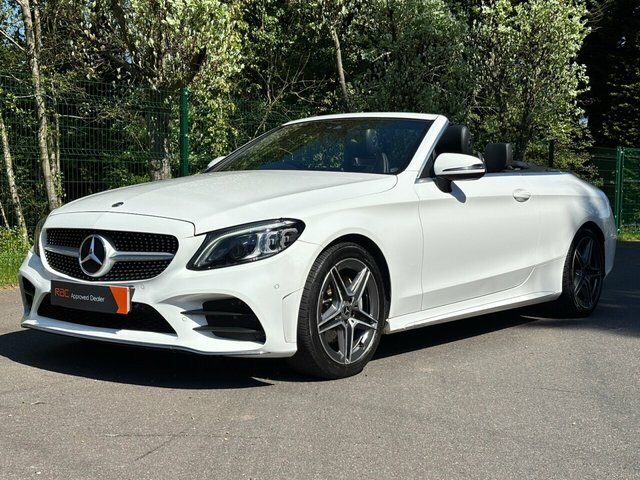 Mercedes-Benz C Class C200 Mhev Amg Line KT68DVM White #3