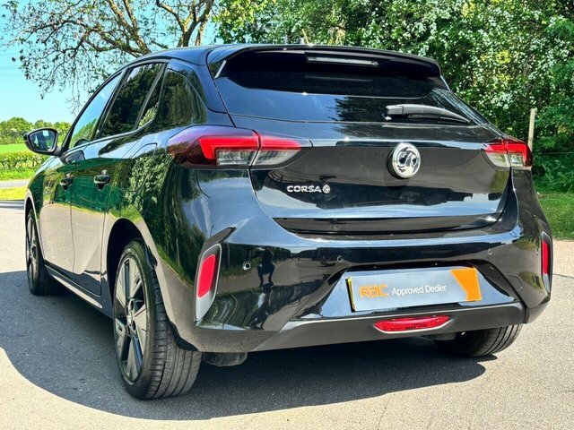 Vauxhall Corsa-e Sri Premium Hatchback DY71VRN Black #4