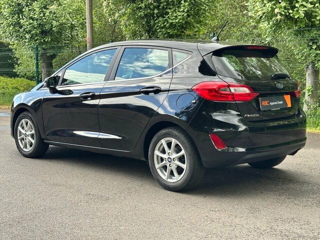 Ford Fiesta Ecoboost Gpf Zetec Hatchback EK68WLW Black #6