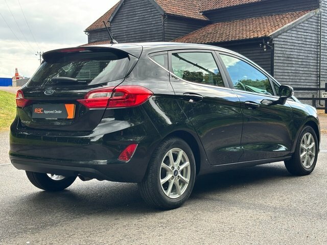Ford Fiesta Ecoboost Gpf Zetec Hatchback EK68WLW Black #4
