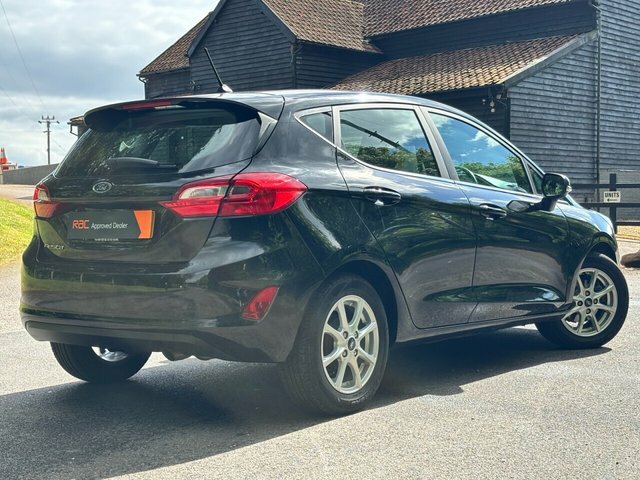 Ford Fiesta Ecoboost Gpf Zetec Hatchback EK68WLW Black #2
