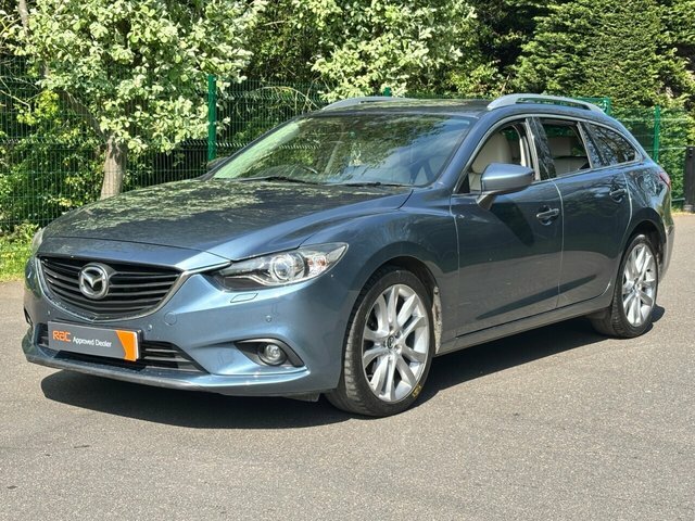 Mazda 6 Skyactiv-d Sport Nav Tourer Blue #3