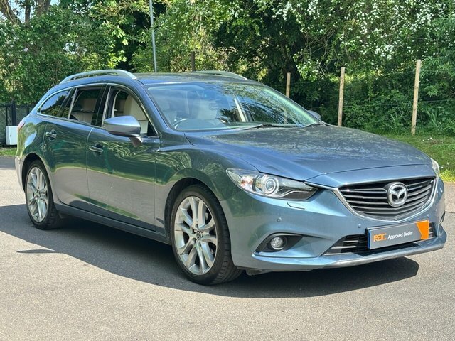Mazda 6 Skyactiv-d Sport Nav Tourer Blue #5