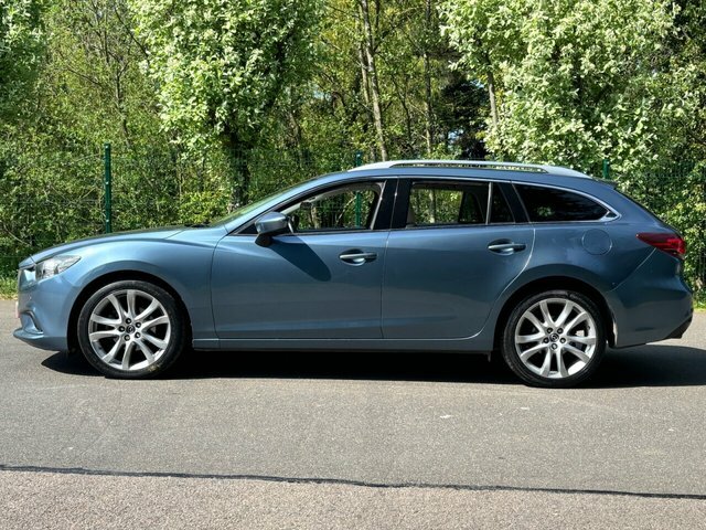 Mazda 6 Skyactiv-d Sport Nav Tourer Blue #6