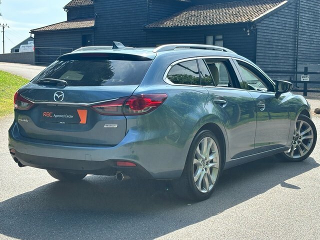 Mazda 6 Skyactiv-d Sport Nav Tourer Blue #2