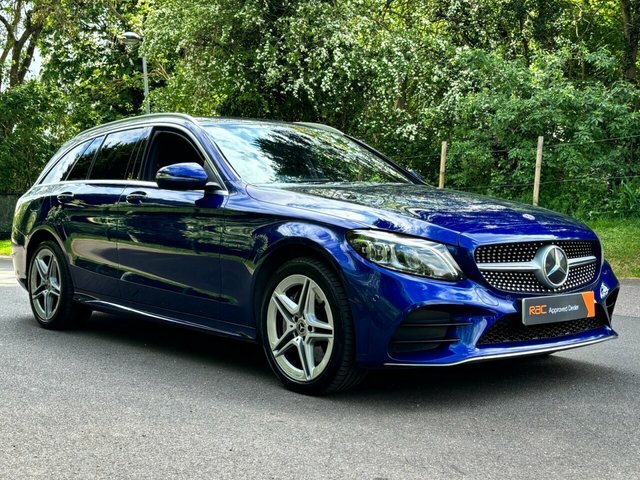 Mercedes-Benz C Class C300e 13.5Kwh Amg Line WX21YJR Blue #5