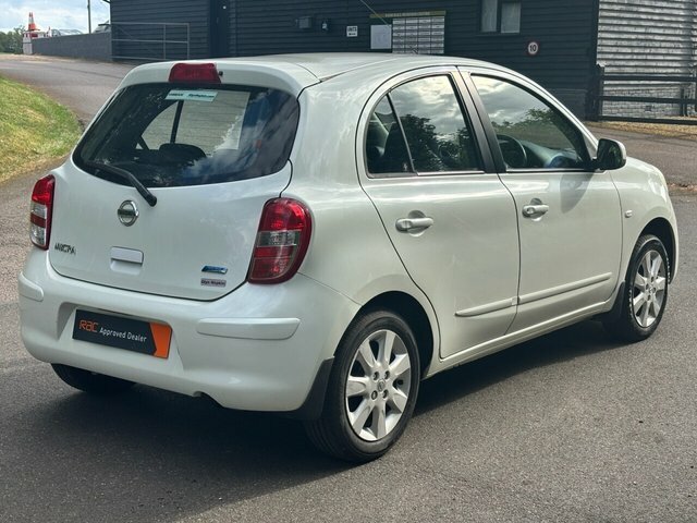 Nissan Micra 12V Acenta Hatchback White #4
