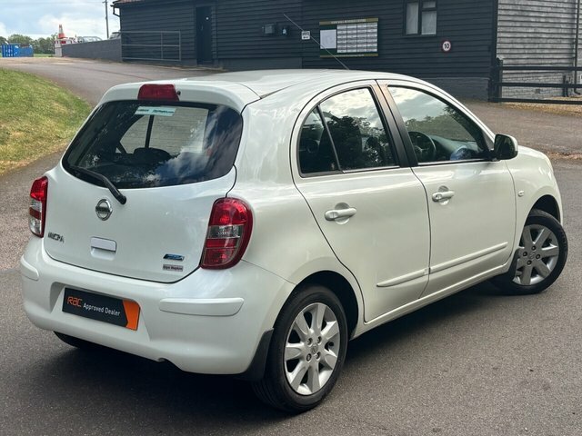 Nissan Micra 12V Acenta Hatchback White #5