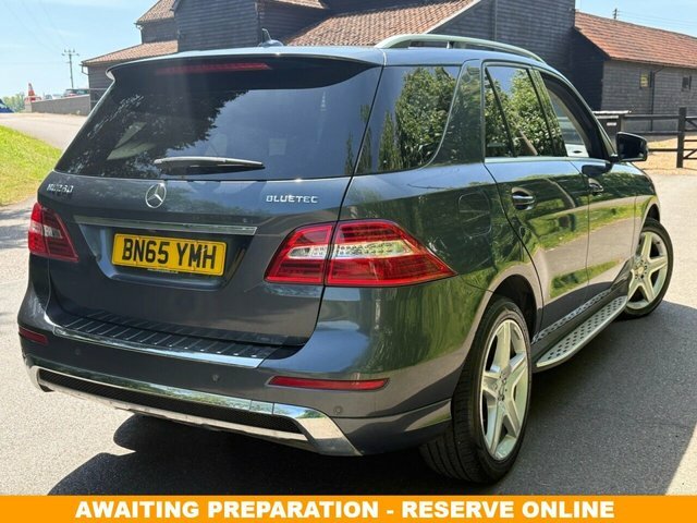 Mercedes-Benz M Class Ml250 Bluetec Amg Line BN65YMH Grey #2