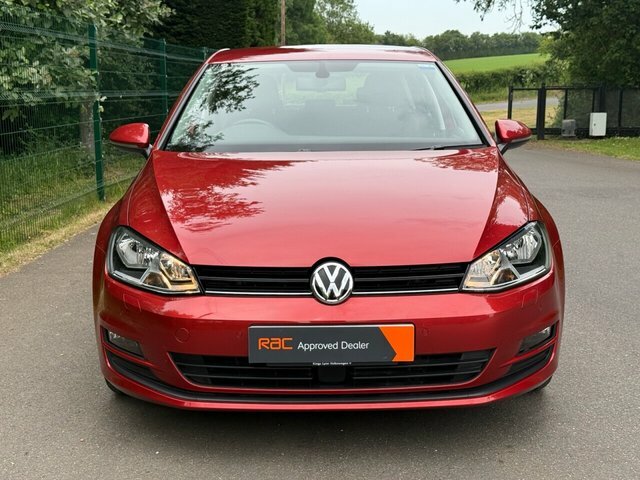 Volkswagen Golf Tdi Bluemotion Tech Match Red #3